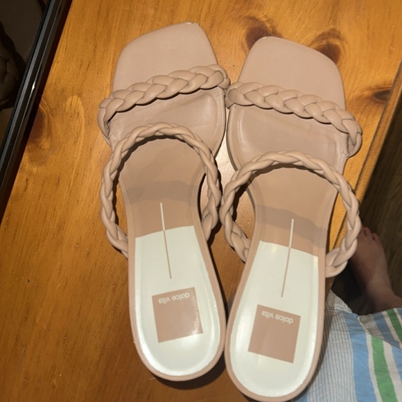 Dolce Vita Women's Braided Tan Heels - Picture 5 of 6